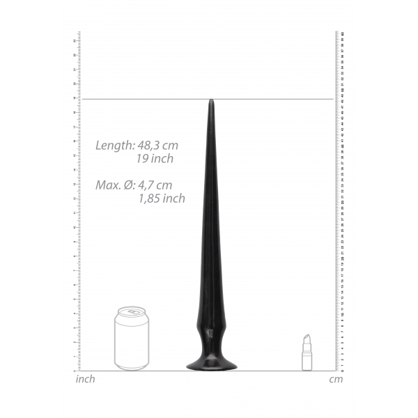 Clavija larga Ass Spike L 48 x 4,5cm