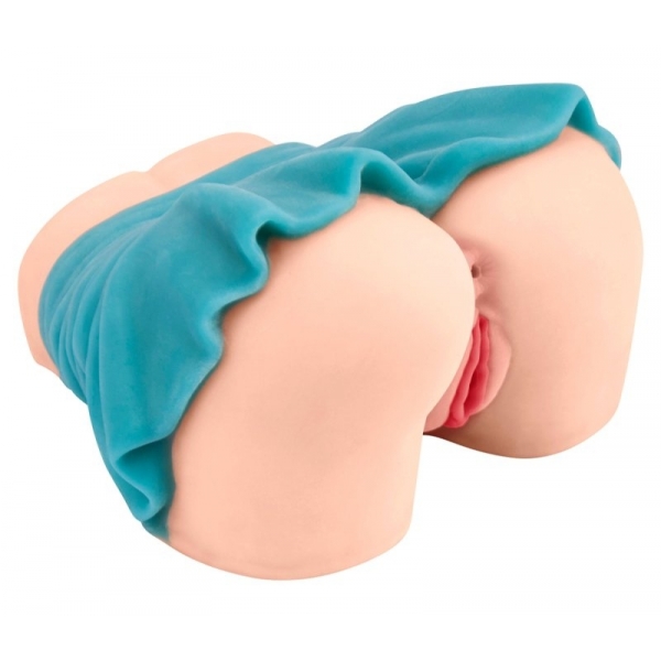 Masturbator Buttocks Mini Skirt Vagina-Anus Green