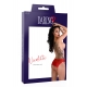 Nicolette open-back knickers Red