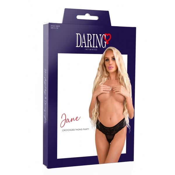 Jane Tanga de renda preta