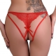 Offener Slip Strappy Naomi rot