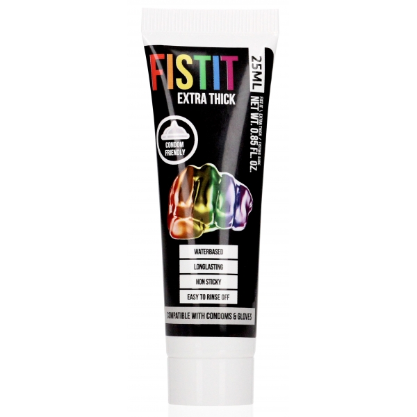 Fist It Extra Thick Rainbow Water Lubrificante 25ml