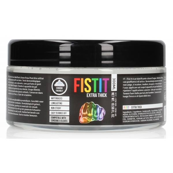 Fist It Extra Dik Regenboog Water Glijmiddel 300ml