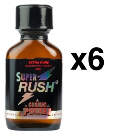 SUPER RUSH Etiqueta Negra COSMIC POWER 24ml x6