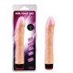 Real Touch Vibrierender Dildo 19 x 4 cm