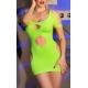 Mini abito sexy Ylgenia Verde