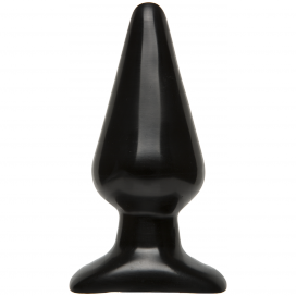 Butt Plug Smooth 12 x 6 cm Noir