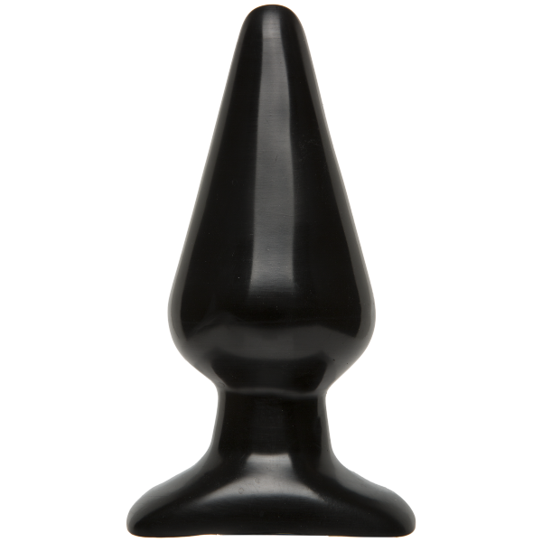 Butt Plug Liso 12 x 6 cm Negro