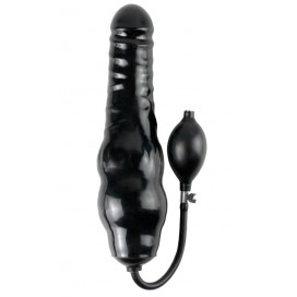 Inflatable dildo 20 x 6.5 cm Black