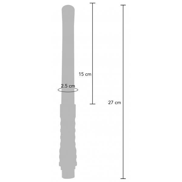 Il puntale per clistere Geyser 15 x 2 cm