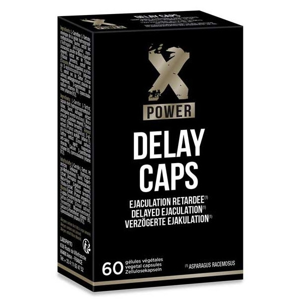 Retardar a ejaculação DelayCaps XPower 60 Cápsulas
