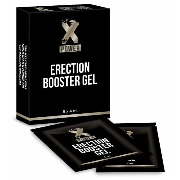XPower Booster Erection Gel Dosettes 6 x 4ml