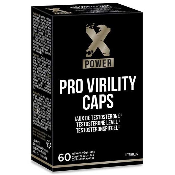 Estimulante de la erección Pro Virility Caps XPower 60 Cápsulas