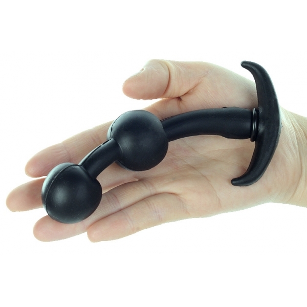 Double Ball Inflatable Anal Beads