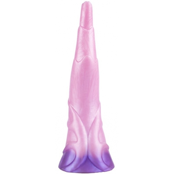 Consolador Pinky Eleph 26 x 6cm Rosa-Morado