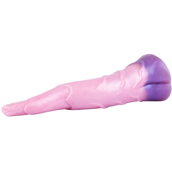 Dildo Pinky Eleph 26 x 6cm Rosa-Púrpura