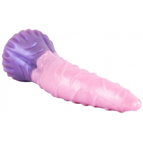 Consolador Pinky Tongue 25 x 5.5cm Rosa-Morado