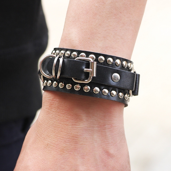 Armband Pearly Dark Schwarz