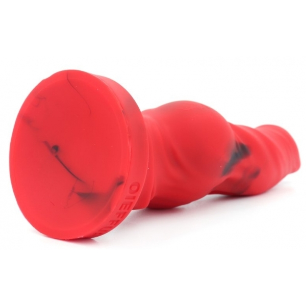 Dildo Pitt King S 19 x 6.2 cm Red