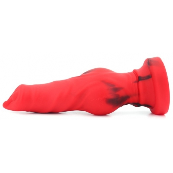 Dildo Pitt King S 19 x 6,2 cm Rood