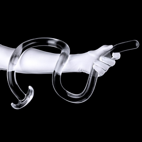 Dildo Giant Snake 100 x 3cm Transparent