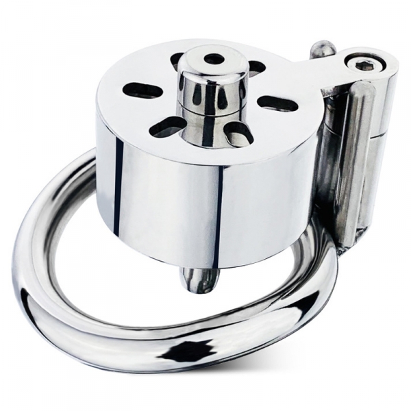 Chastity cage with Plug Chastycan 3.5 x 3.3 cm - Plug 3.5 x 0.8cm