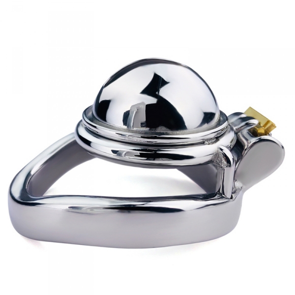 Small Male Chastity Device Penis Cage BENT RING