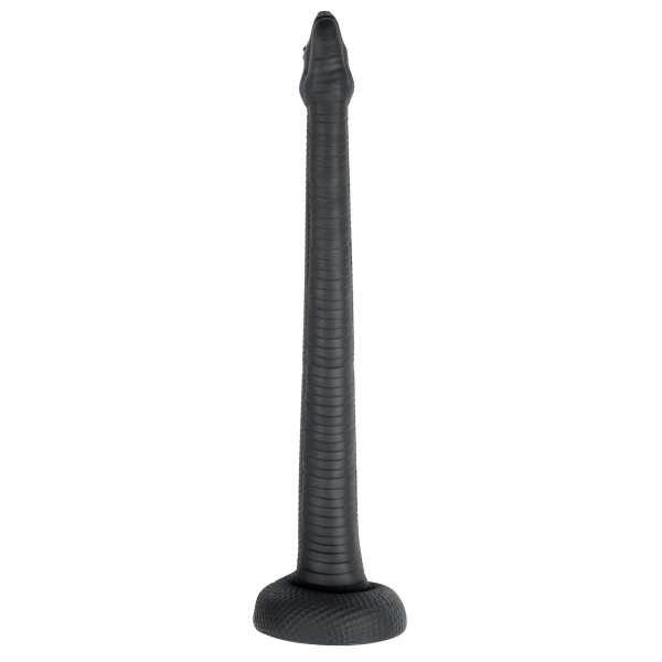 Snake Super Long Dildo BLACK M