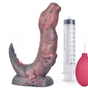 ToppedMonster Rapt-Or Splash klaarkomende dildo 17 x 5,3cm