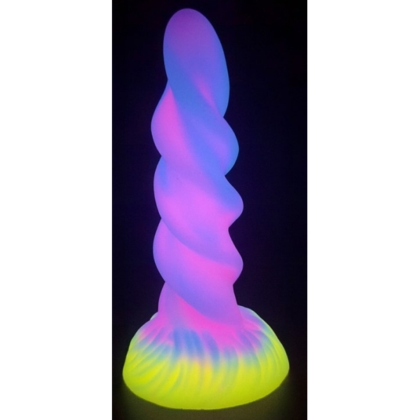Spiral Luminous Butt Plug