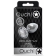 Bijou anal Round Gem S 6 x 2.6cm Silver-Transparent