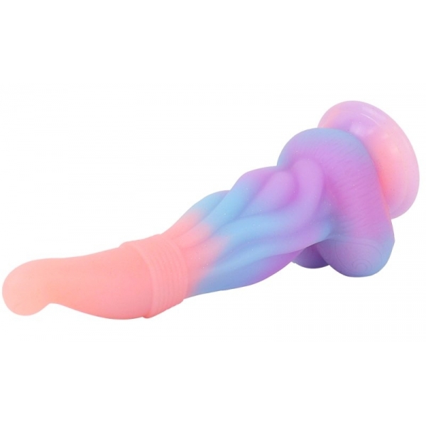 Alien Obruk lichtgevende dildo 18 x 5cm