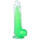 Consolador transparente Jelly Mut XS 12 x 3cm Verde