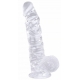 Dildick XL transparante dildo 19 x 5cm