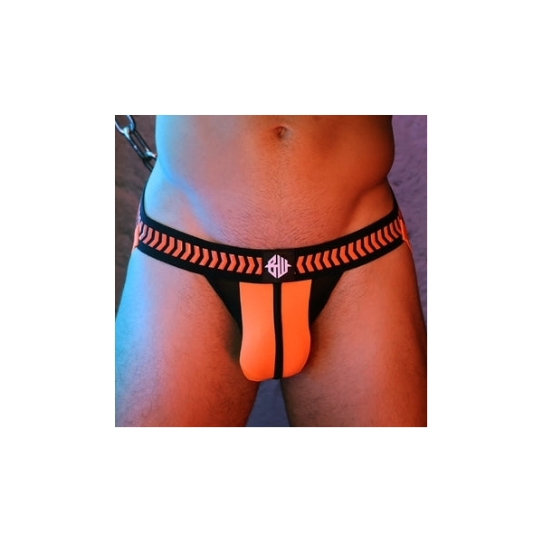 Jockstrap Dagkruiper Breedwell Zwart-Oranje