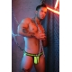 Daycrawler Breedwell Jockstrap Preto-Amarelo fluorescente