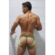 Daycrawler Breedwell Jockstrap Preto-Amarelo fluorescente