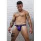 Jockstrap Dagkruiper Breedwell Zwart-Paars