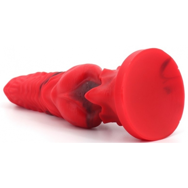 Dildo Riseaf 16 x 5cm Vermelho