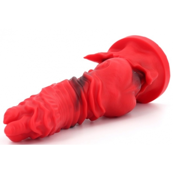 Dildo Riseaf 16 x 5cm Rosso