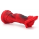 Bud Alien Dildo 16 x 5,5 cm rosso