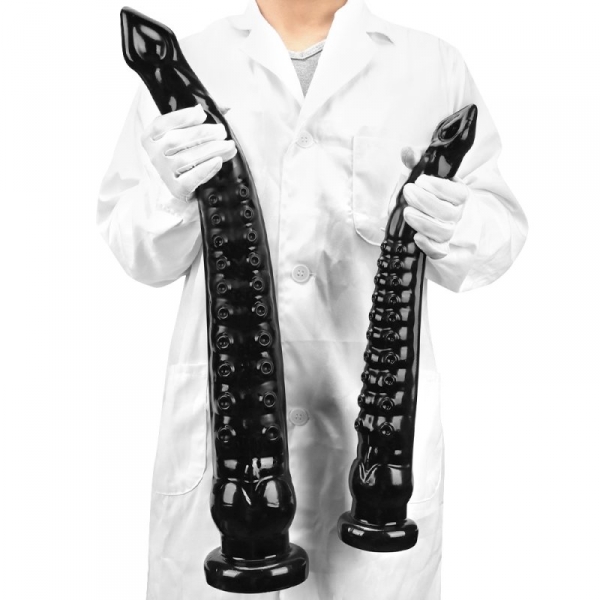 Dildo Piov M 56 x 8.5cm Black