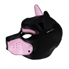 Capuz Puppy Smart Preto-Rosa