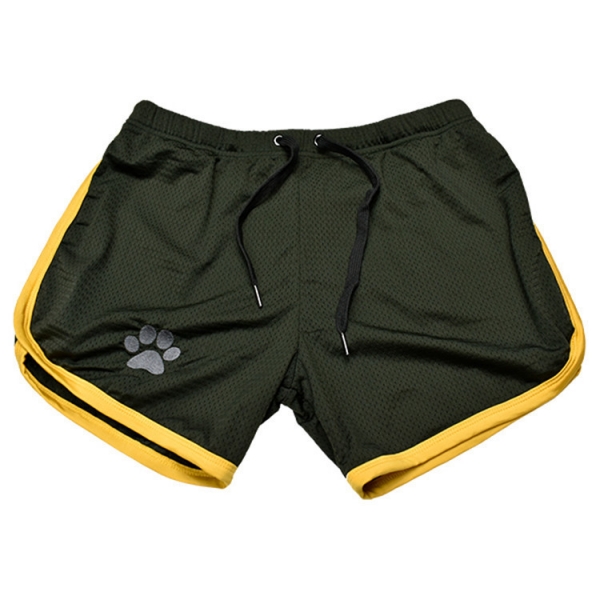 Pantalón corto Paw Negro-Amarillo