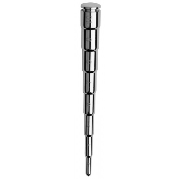Plug Pénis en métal KONIS S 8.5cm | Diamètre 3 à 10mm