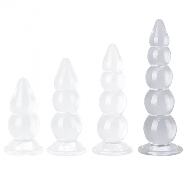 Crystal Jellies Anal Delight Butt Plug XL