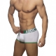 Boxer Open Fly White-Green