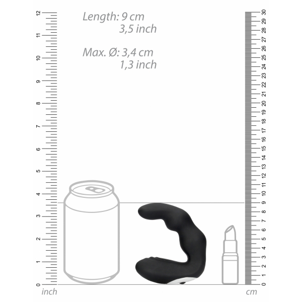 Stimulateur de prostate Bent 10 x 3.5cm