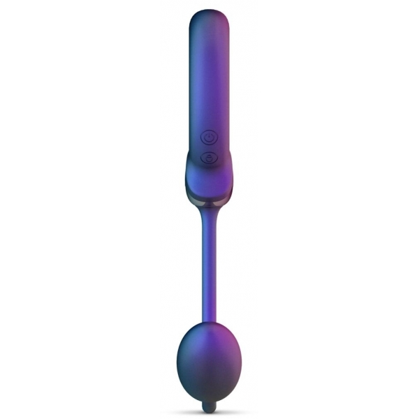 Hueman Eclipse anillo vibrador + plug 6.5 x 3cm - Diámetro 45mm