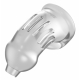 ManCage chastity cage Model 29 - 9.5 x 3.2cm Clear